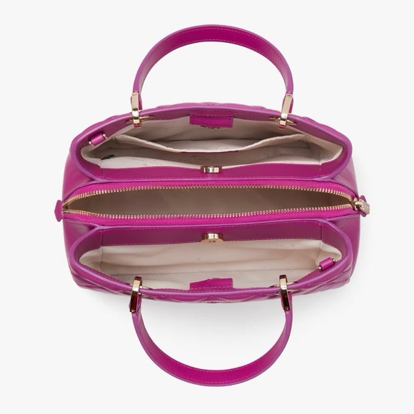 #55 - Kate Spade - Carey Quilted Sullivan Satchel - Picture 5 of 7
